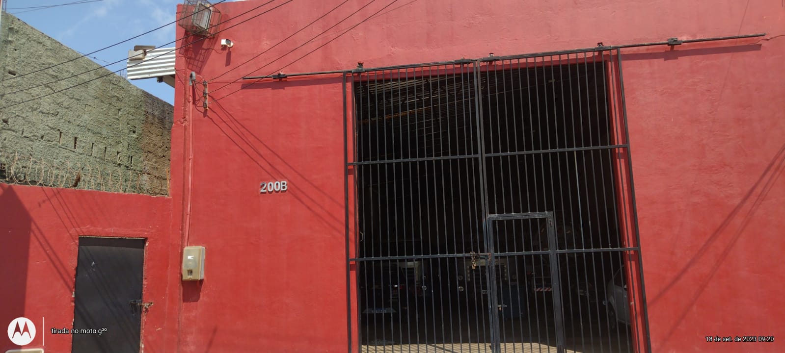 Entrada Oficina Nova Fortaleza número 200B Rua da Frota